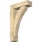 Ekena Millwork Thorton Block Rough Sawn Bracket w/ Offset Brace, Douglas Fir, 6"W x 20"D x 32"H BKT0604X20X32THR05RDF - alternate 1
